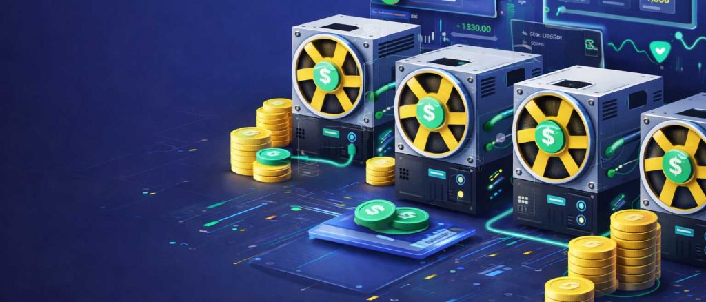 USDT Mining platform dashboard for passive income